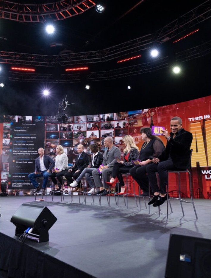This Is It Team leadership panel on stage